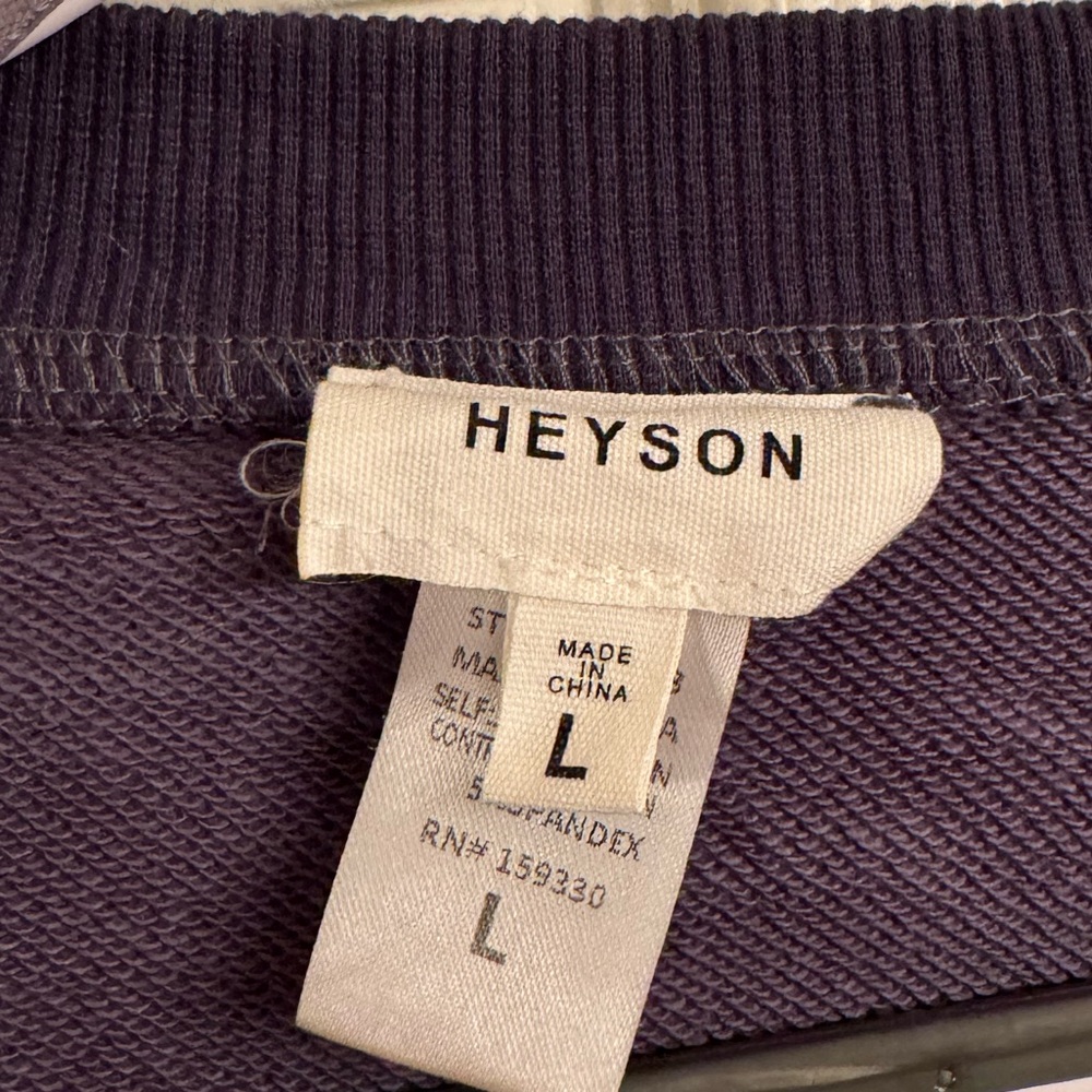 Women's Oversized Button-Front Cardigan Sweater - Slate Blue - Picture 3 of 7